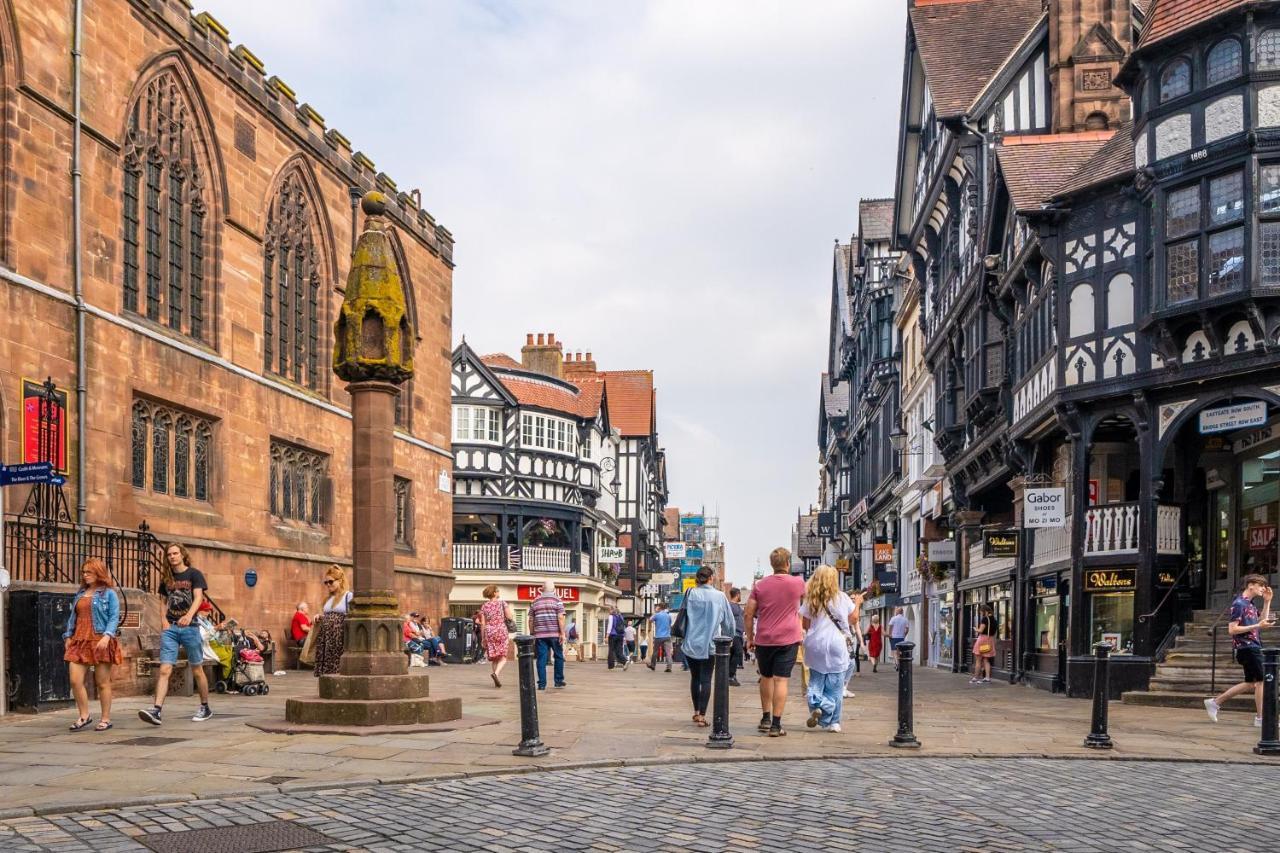 Watergate Penthouse - New 2 Bed Luxury Apartment In City Centre Chester Kültér fotó